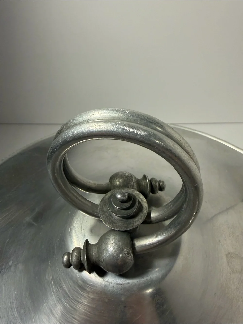 Vintage B.W. Buenilum Aluminum Covered Serving Bowl MCM